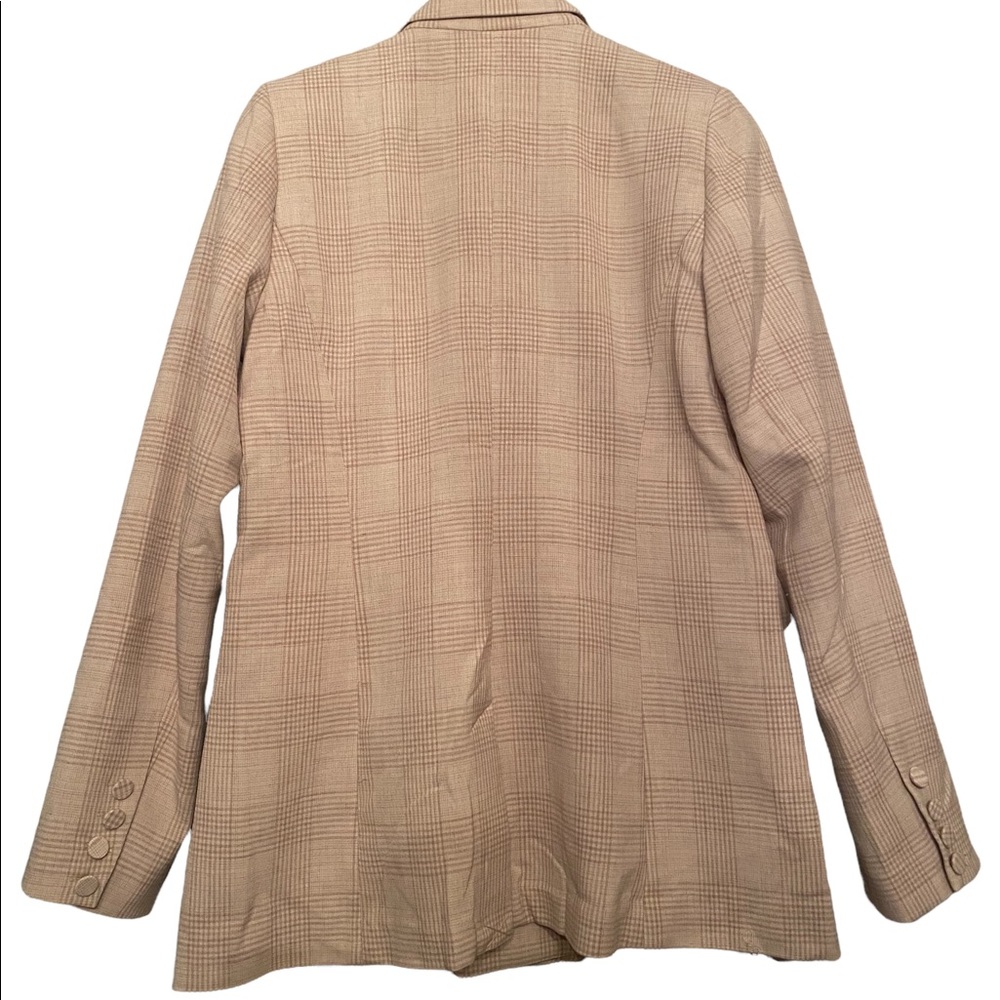 House of Harlow Tan Plaid Blazer - Picture 4 of 15
